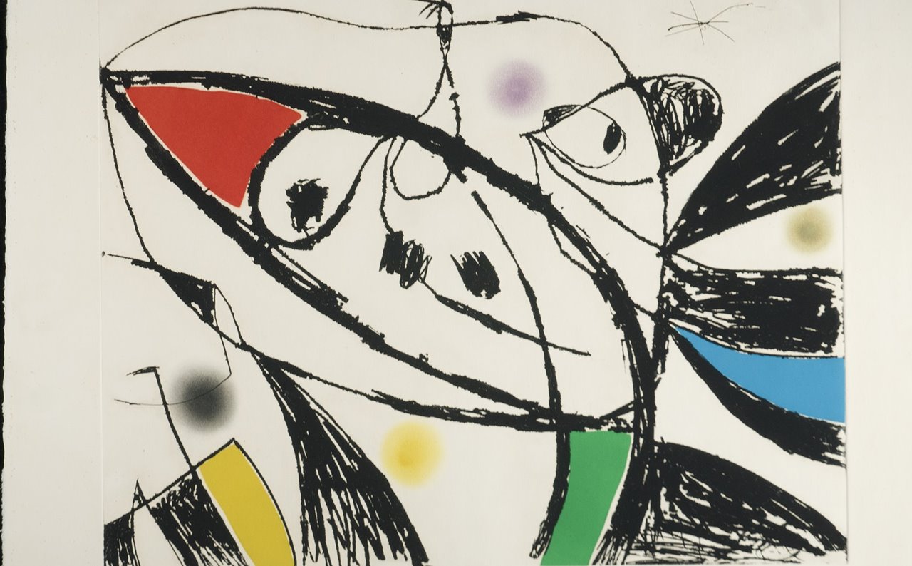 Serie 'Mallorca', de Joan Miró. 1973.