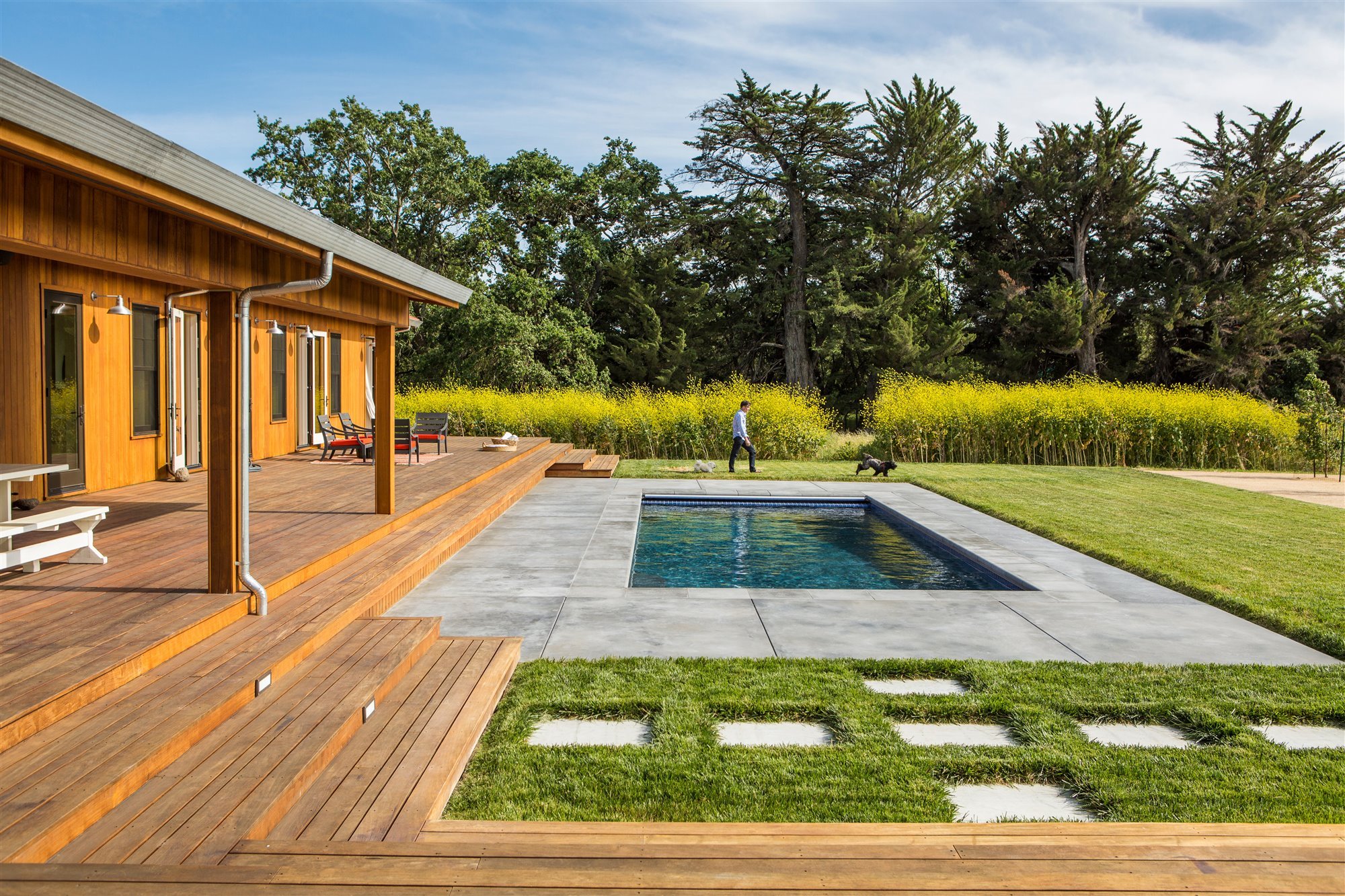 Sonoma Residence casa campo americana estilo Hygge piscina