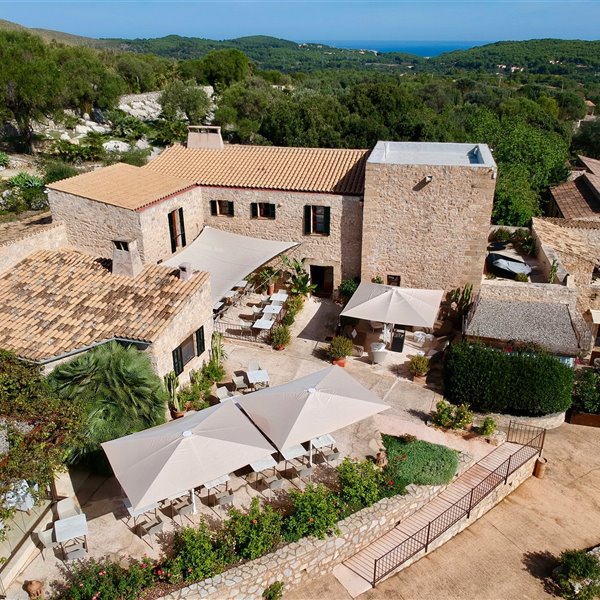 Cases de Son Barbassa, un hotel tan rural como moderno en Mallorca