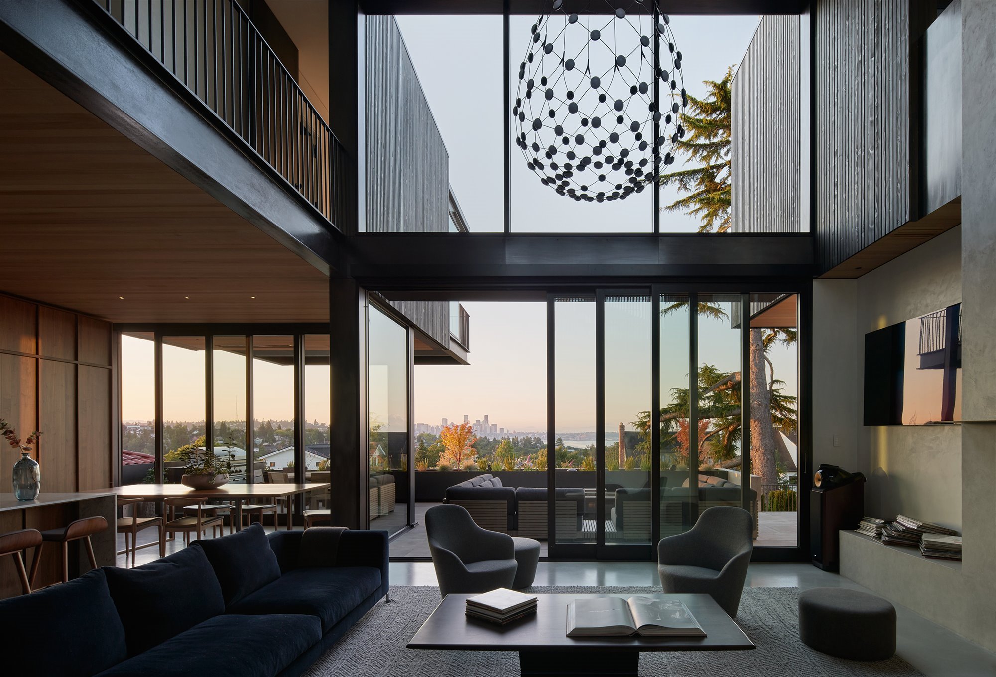 0 casa seattleGO'C SOUND HOUSE Living South View