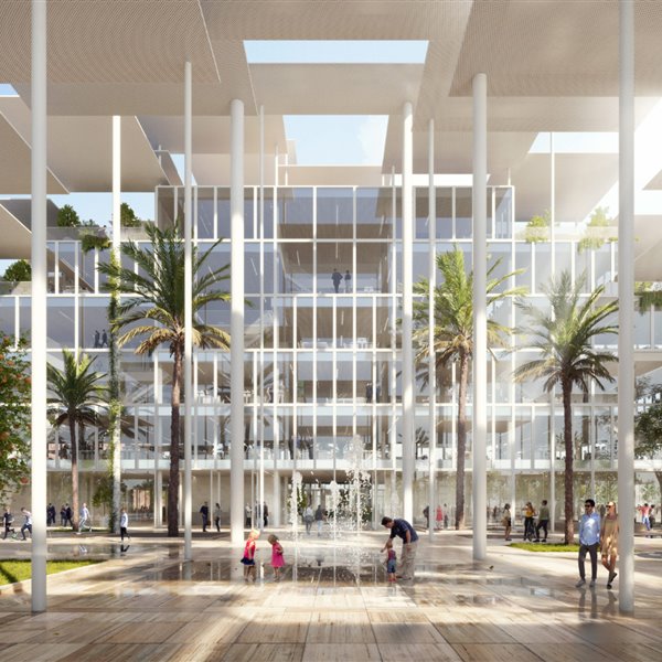 BIG Architects diseña un espectacular centro de investigación que cambiará Sevilla