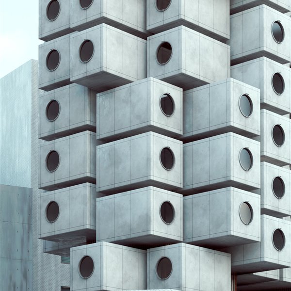 Adiós a un icono: la demolición del edificio Nagakin Capsule Tower de Tokio