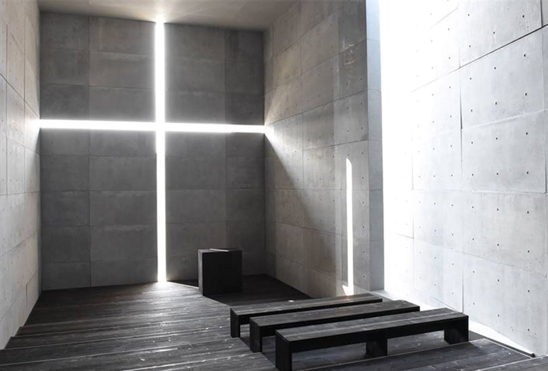 Iglesia de la luz de Tadao Ando 