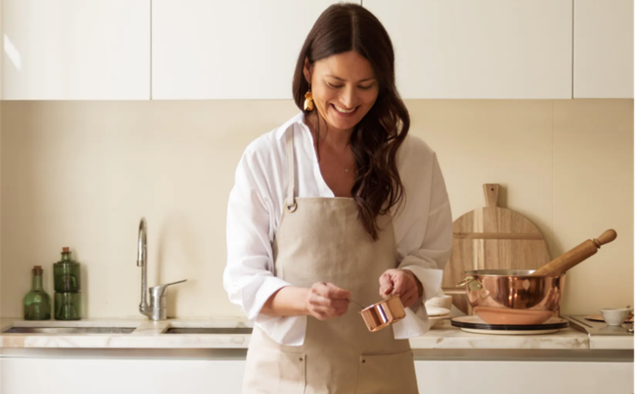Mimi Thorisson en la cocina de su casa en Italia.