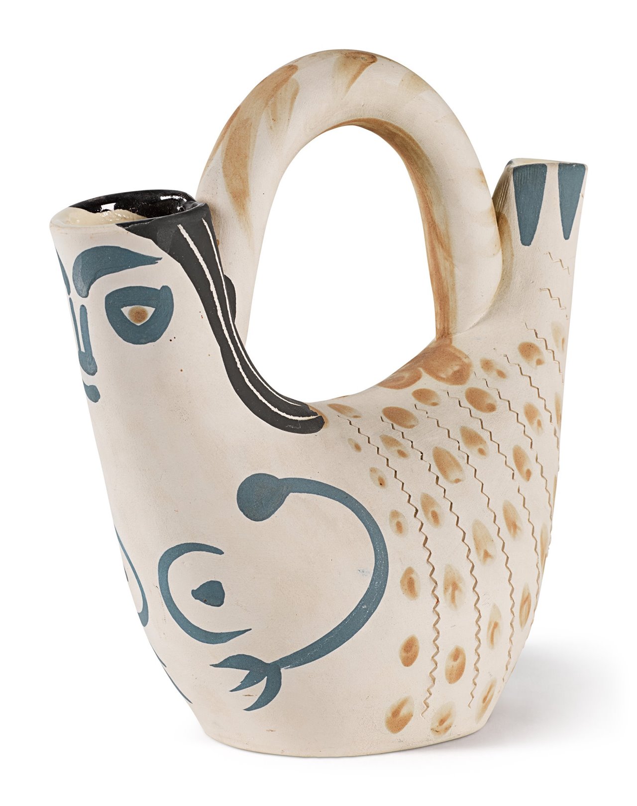 Una de las ocho cerámicas de Picasso escogidas.
