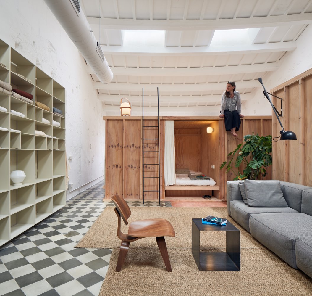 espacio de trabajo artchimboldi menorca estar dormitorio