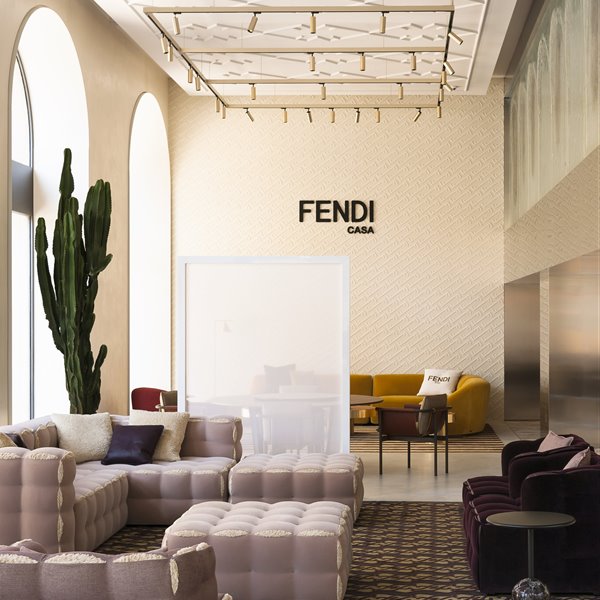 Entramos en la nueva (y lujosa) tienda de Fendi Casa en Milán