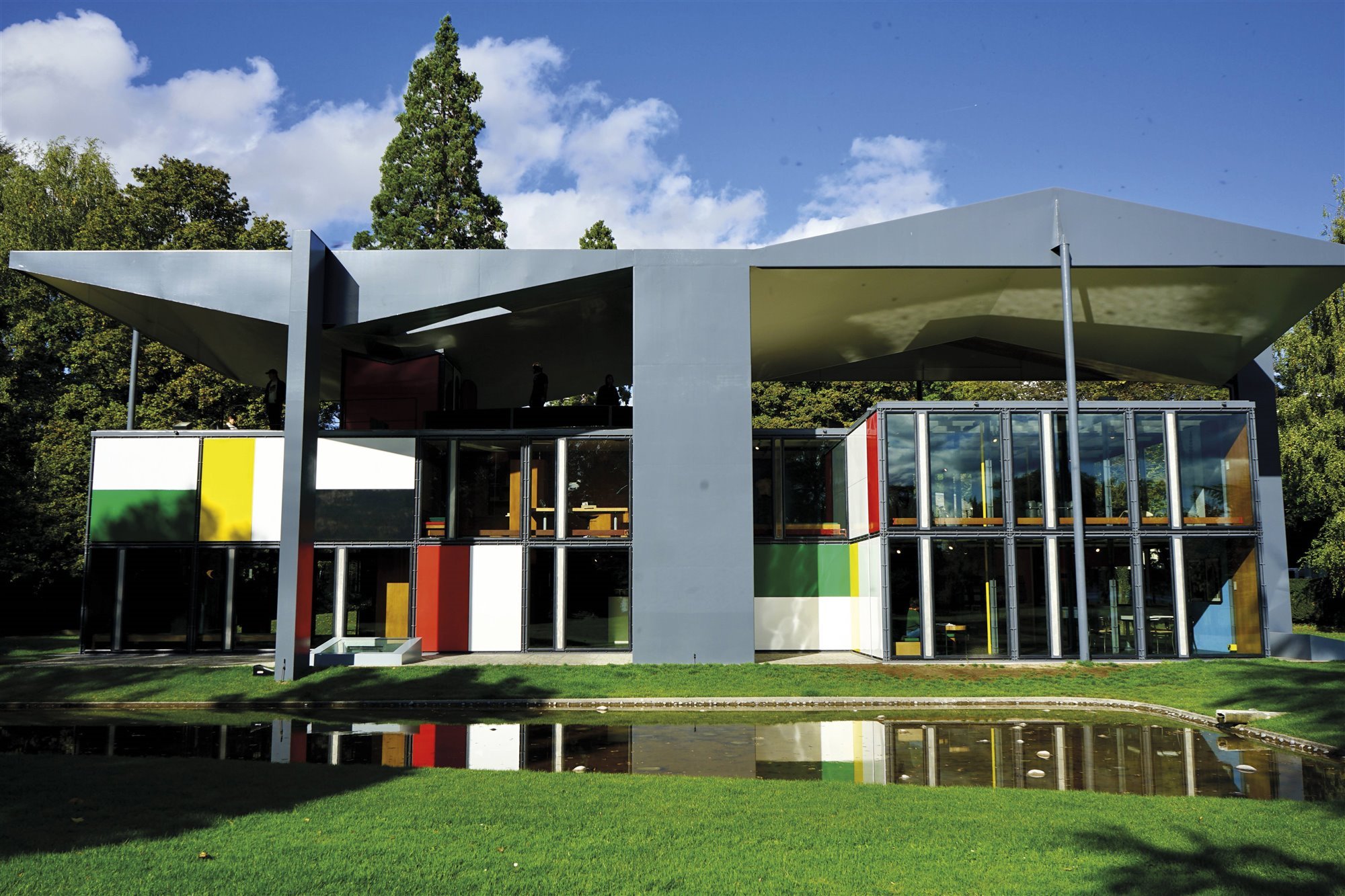 maison de l'homme en Zúrich de Le Corbusier