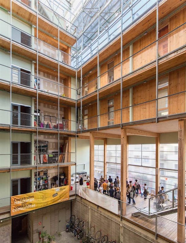 Una vivienda colectiva de Barcelona, entre los Premios Mies van der Rohe 2022