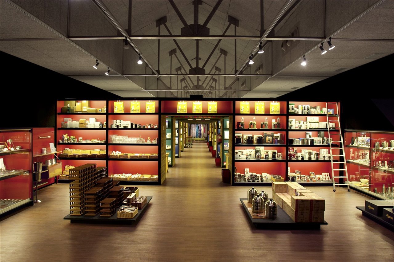 Interior de Vinçon en Madrid en 2006.
