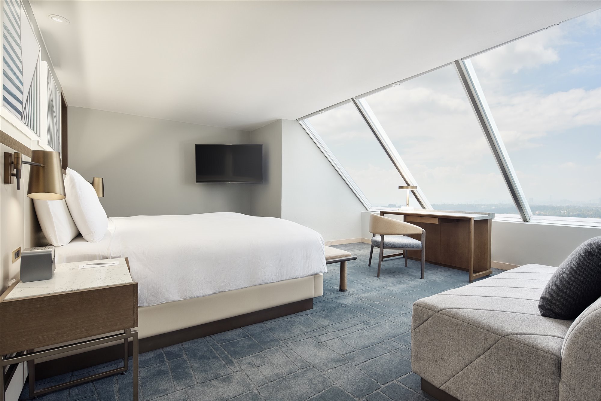 EXEC - ELSK Executive Room Bed. Executive Room Bed  hotel JW Marriott Mexico