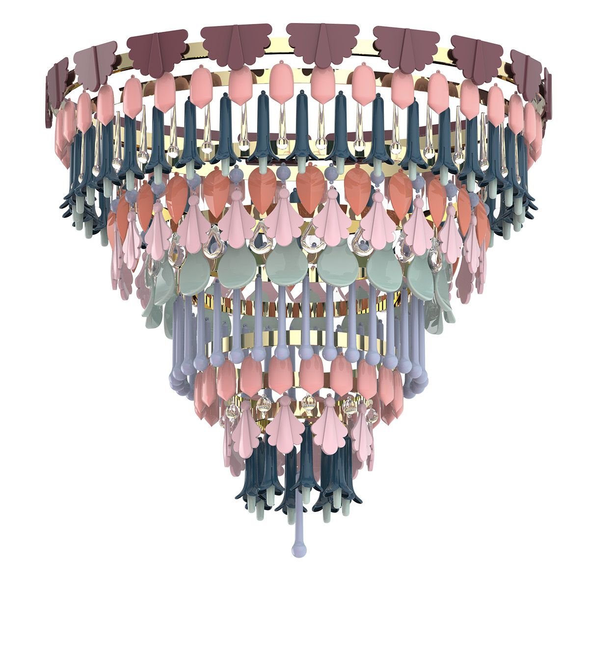 Chandelier 'Seasons', de Lladró. Un lanzamiento de este año a la venta por 15.500 euros.