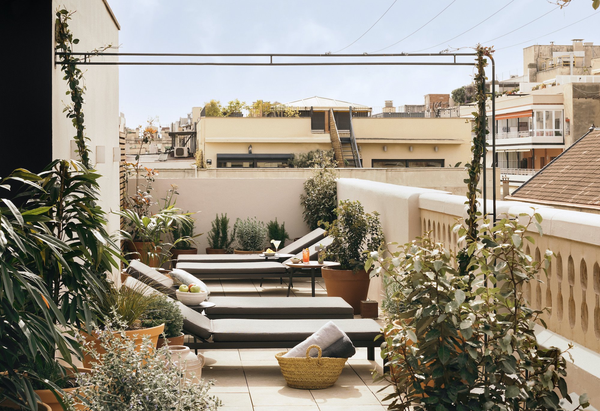 Hotel Casa Sagnier - Terraza ático foto Rafael Vargas