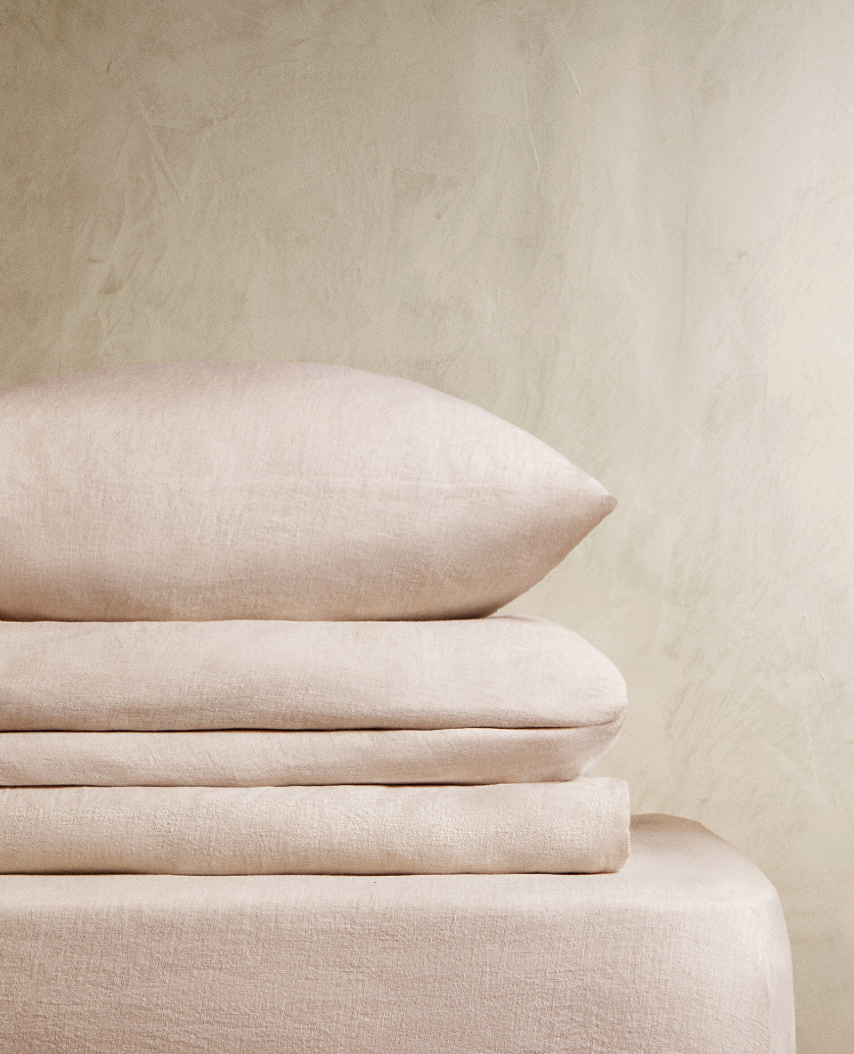 zara home sábanas lino