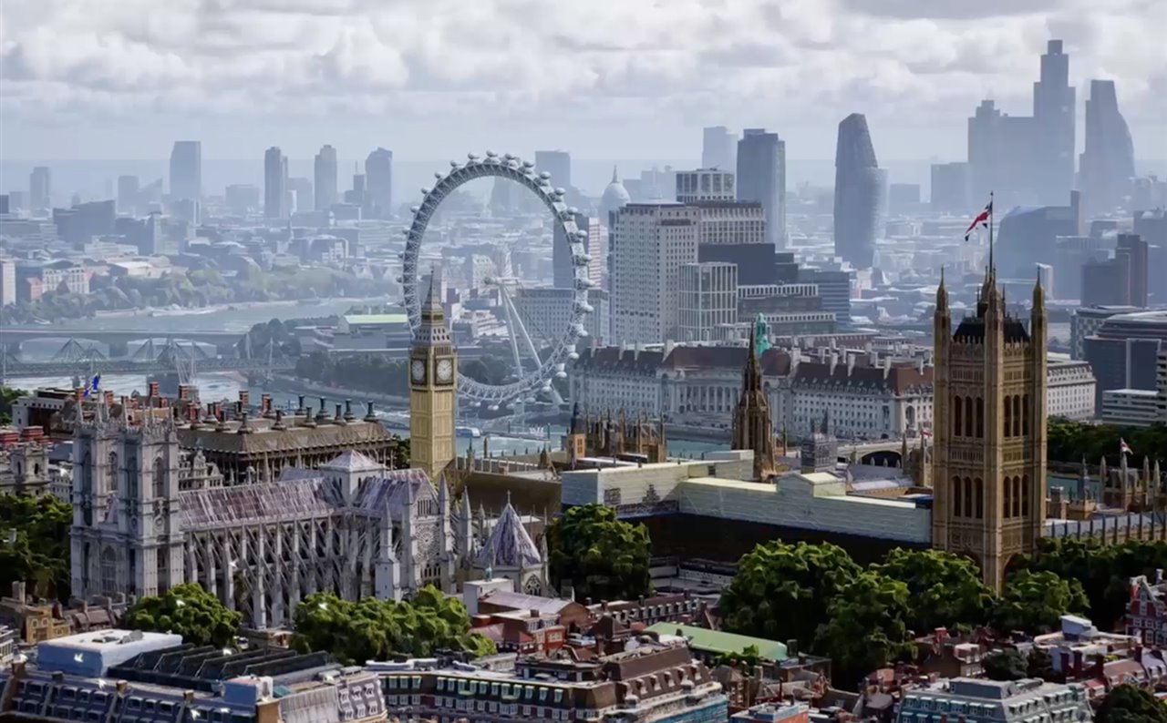 Esta imagen no es una fotografía Londres