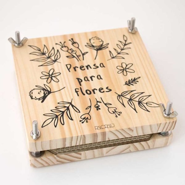 prensa de flores