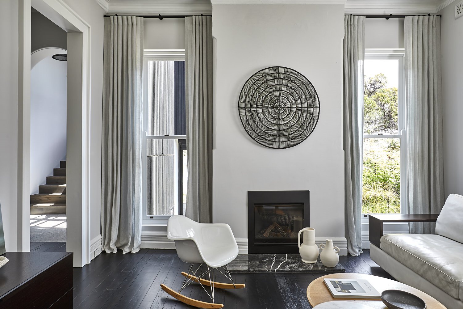 Casa en Australia moderna del arquitecto Daniel Boddam salon