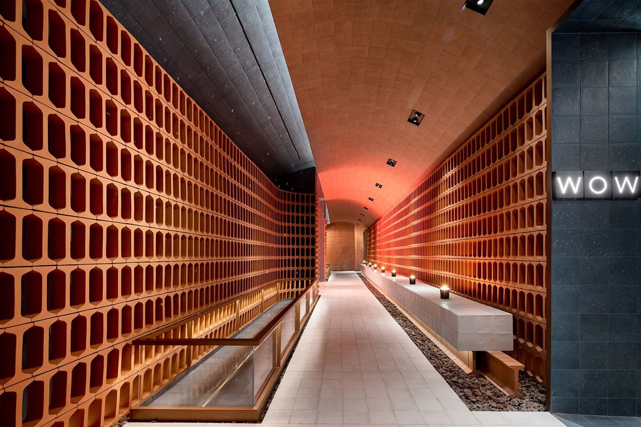 El “Unexpected Hammam” de Summumstudio es un espacio pensado para la conexión y relajación