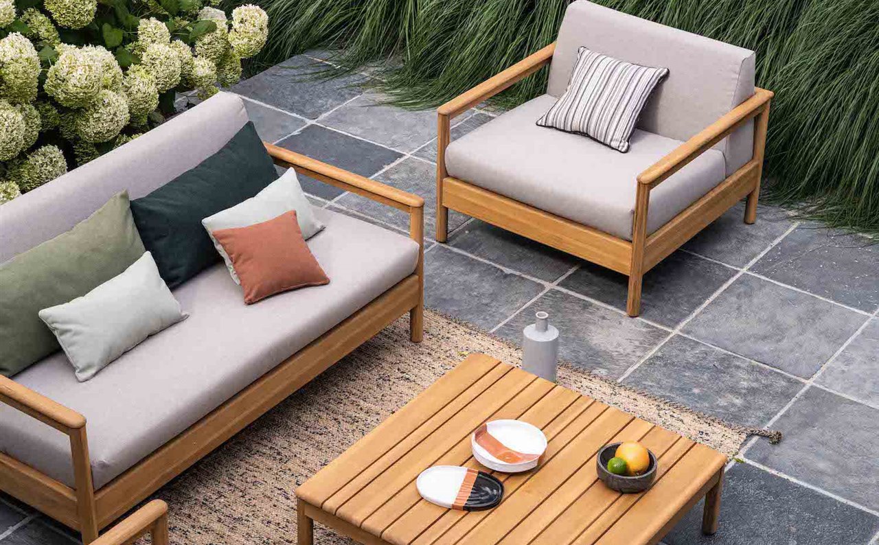 La gama Foutah es un perfecto reflejo de esa versatilidad tan característica de los tejidos Sunbrella®.