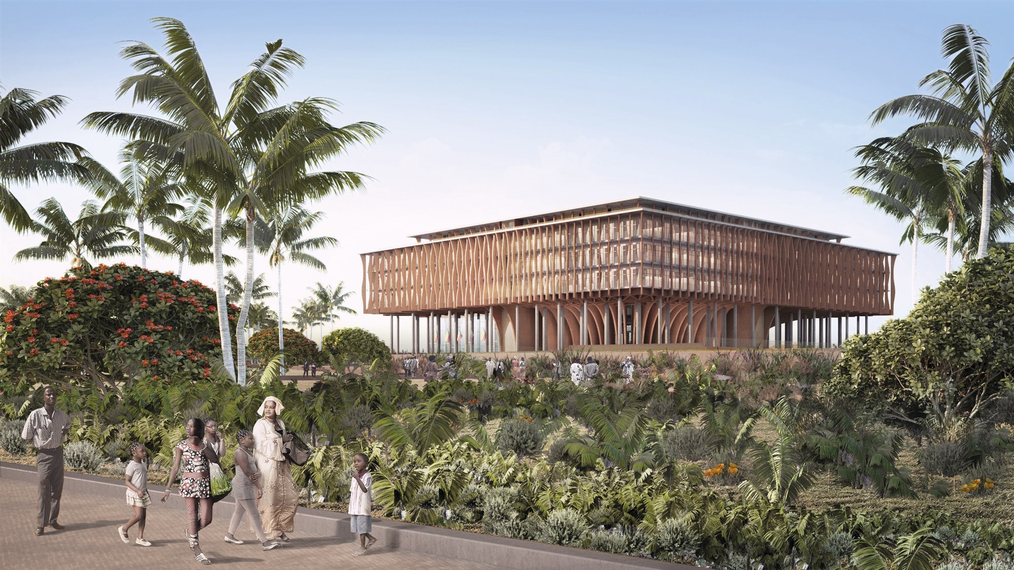 parlamento de benin de francis kéré