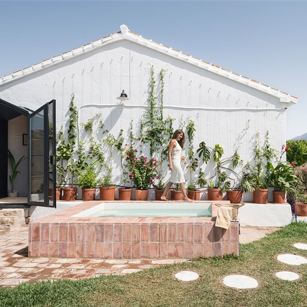 La increíble transformación de una vivienda tradicional de jornaleros en Málaga