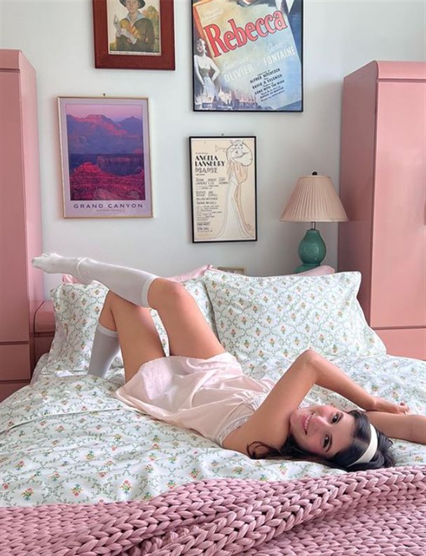 El piso en tonos pastel de esta influencer en Miami está arrasando en Instagram 