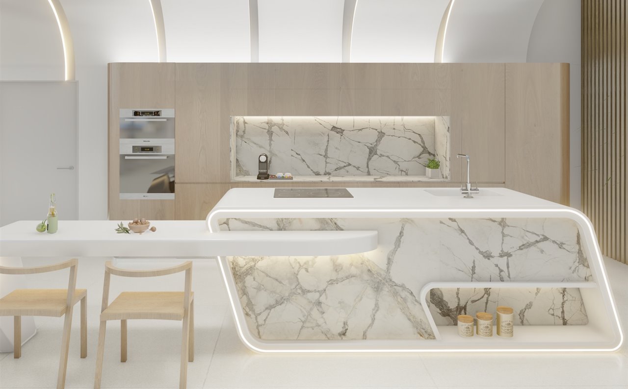 The Sea, una suite presidencial diseñada por Ángela Acevedo del Álamo (3A interiorismo), Premio al Diseño de Futuro en la categoría de profesionales.