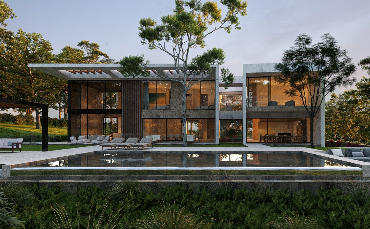 Casa pasiva diseñada por Freehand arquitectura