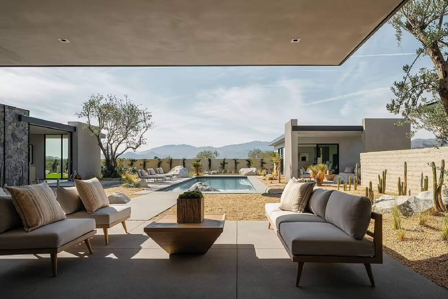 Casa rancho jardíb