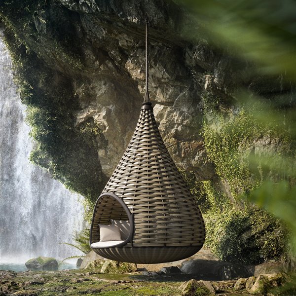 El nido hecho con hilo de fibra que querrás como refugio este verano 