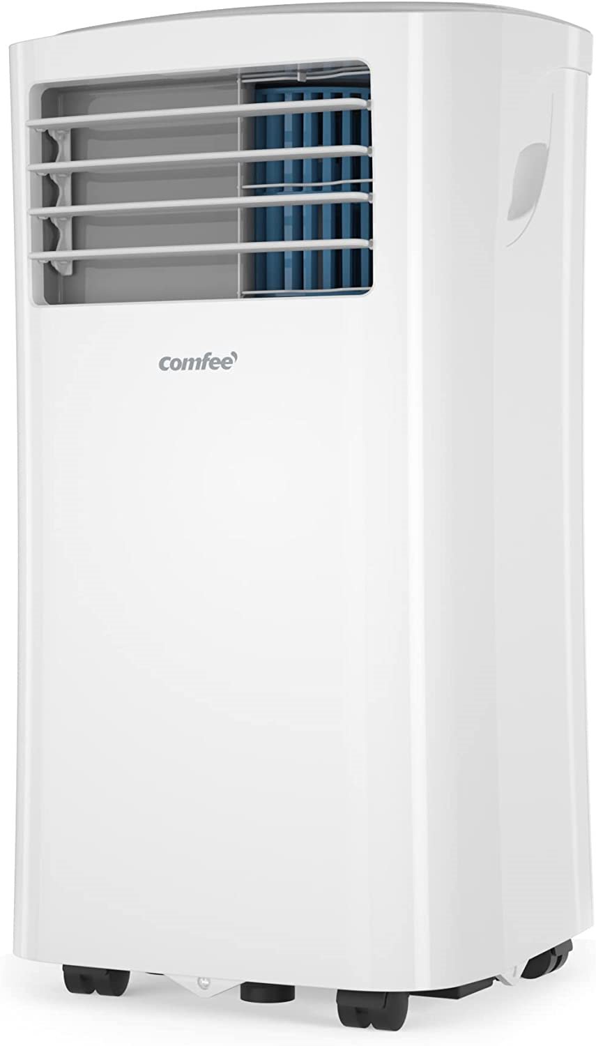 Este aire acondicionado de Comfee tiene pantalla LED, temporizador y rueda universal móvil, entre otras características. 