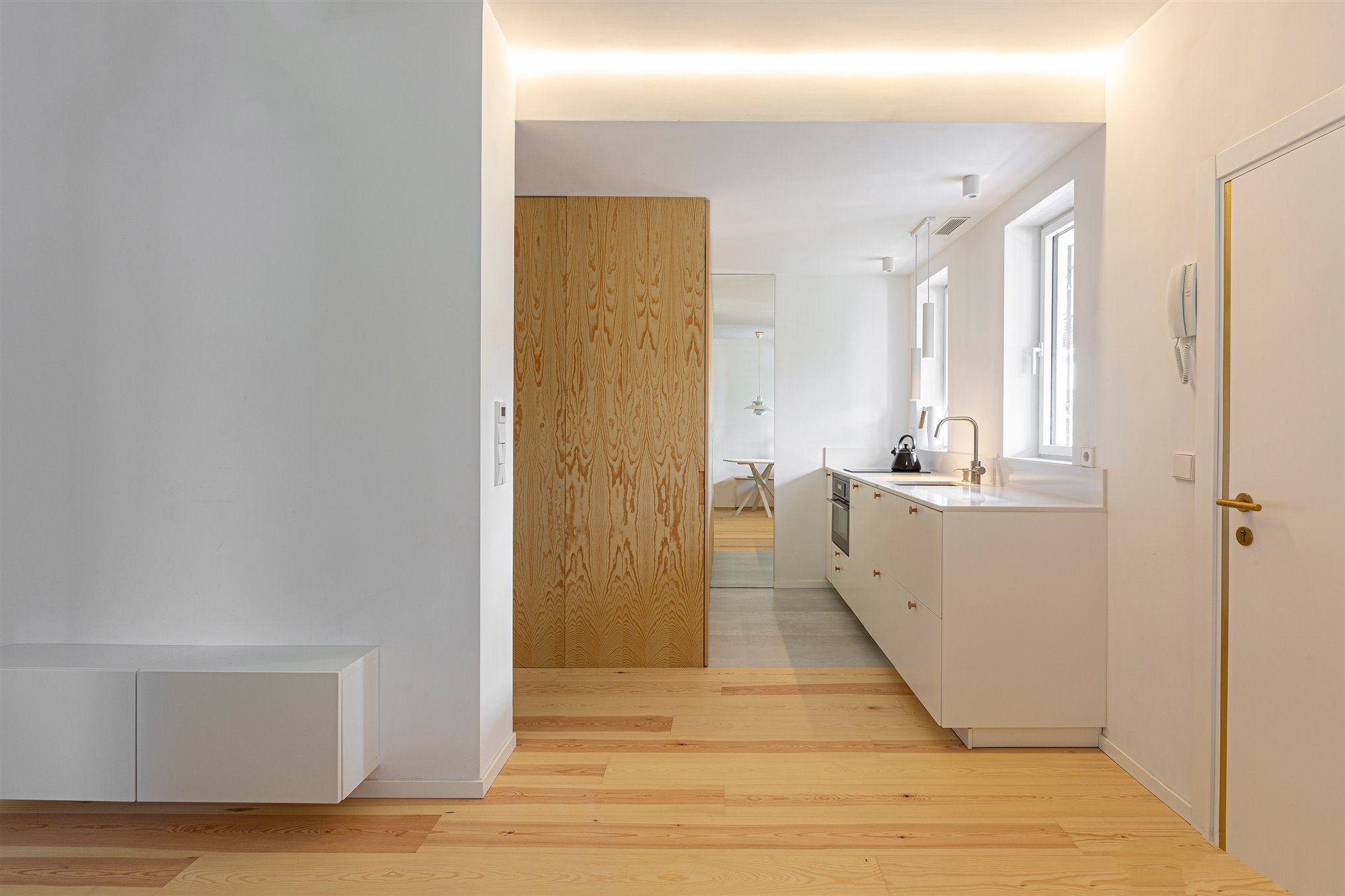 cocina pequeña proyecto Conde de Torralba