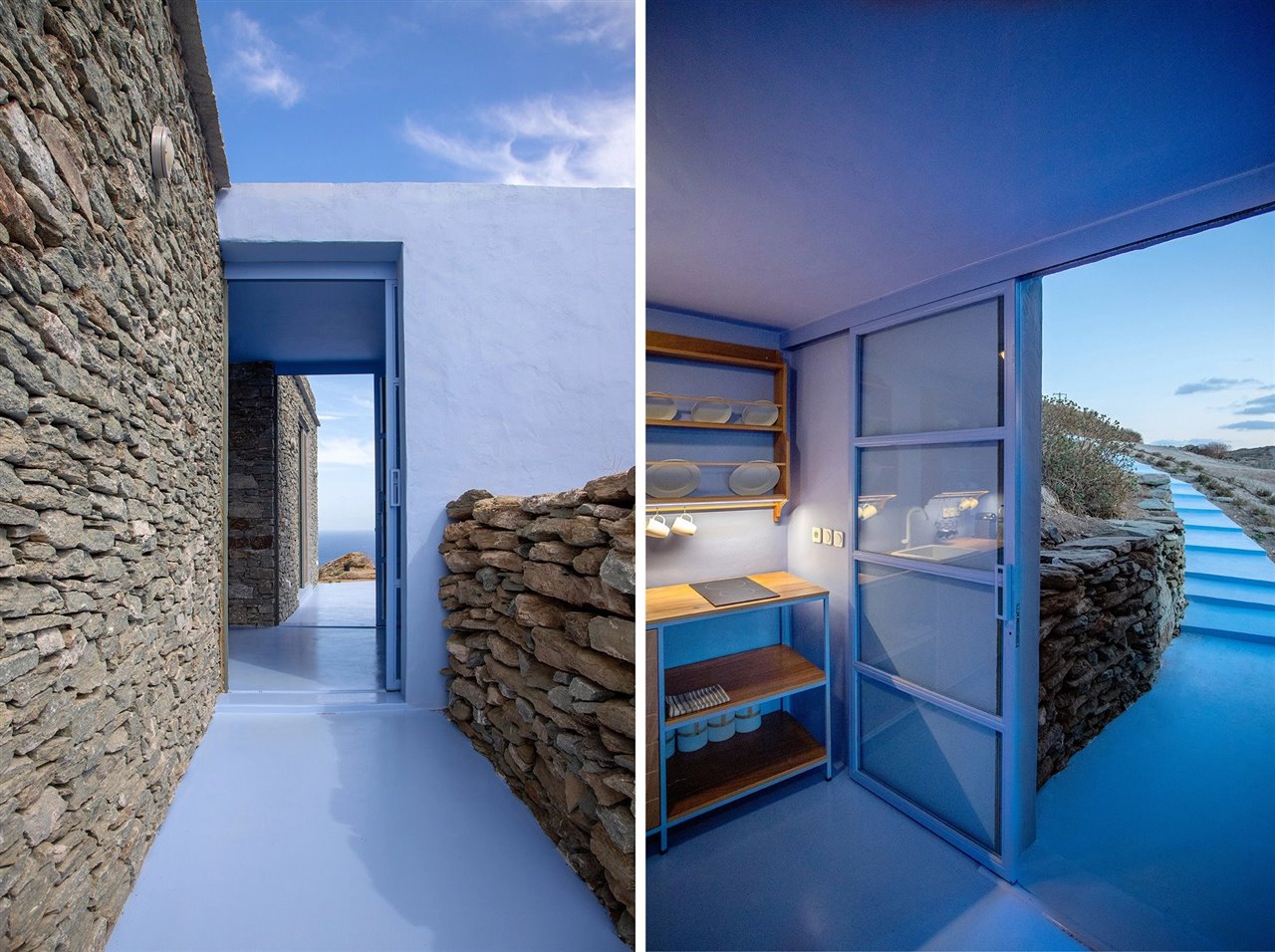 Fyrgani por AKA Architects, isla de Sifnos, Grecia.