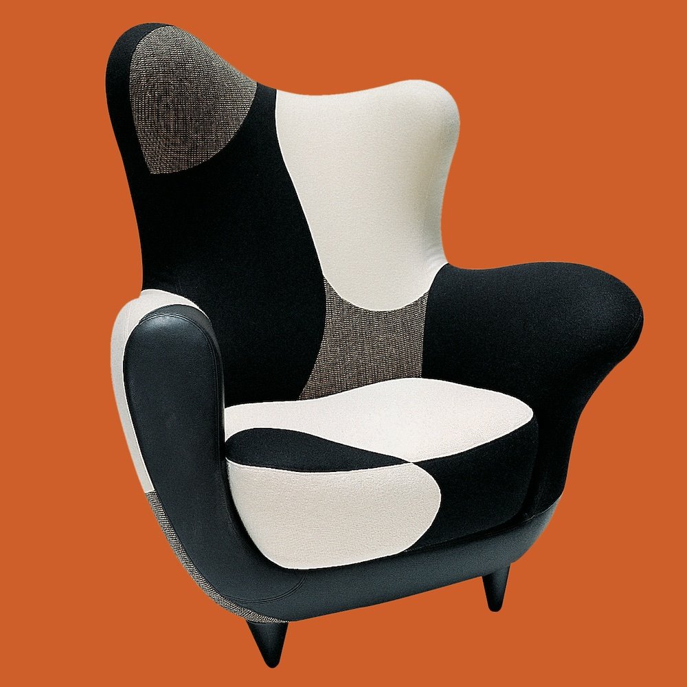 El sillón Alessandra forma parte de la colección Muebles Amorosos producida por Moroso