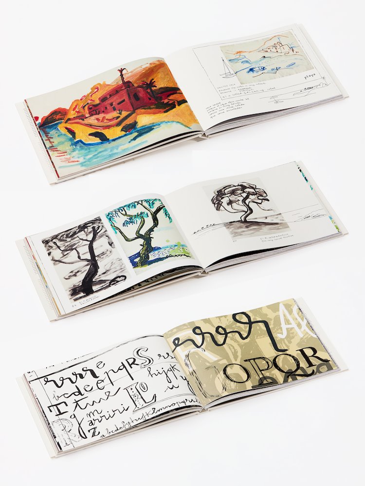 Páginas interiores del libro "Sketches", una recopilación de dibujos de Mariscal de diferentes épocas, editado por Nova Era.