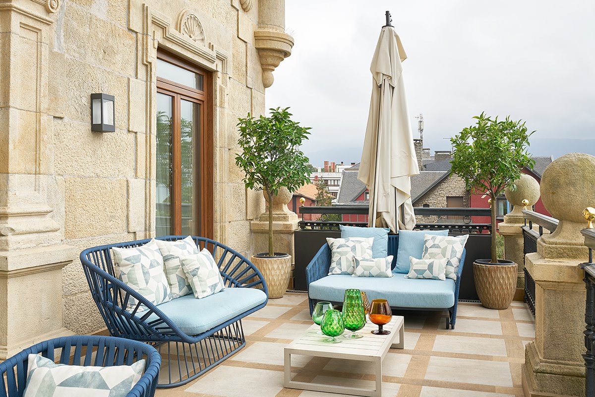 sofas terraza. 