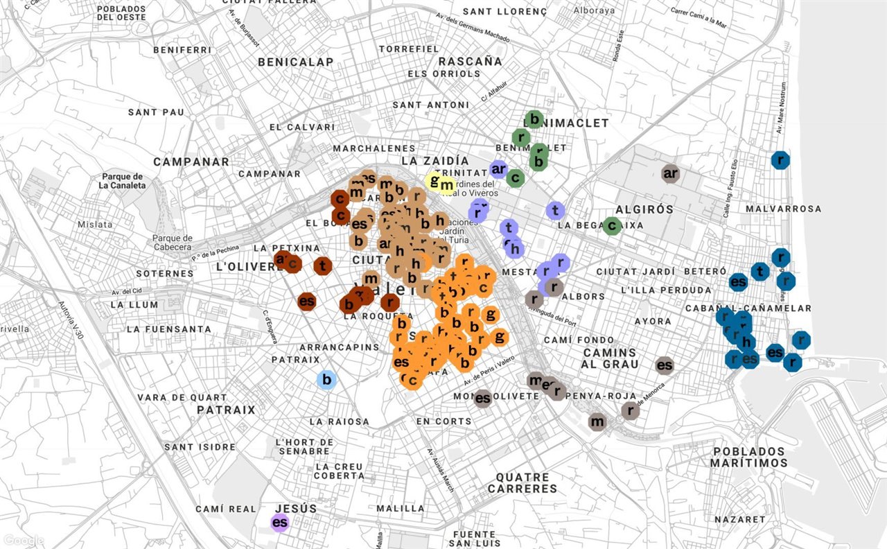 El Mapa del Disseny es una buena guía para orientarse por las propuestas culturales de la ciudad durante estos meses. 