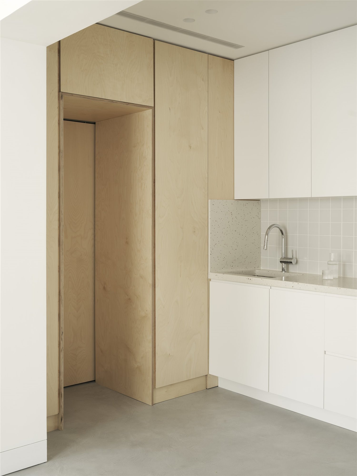 Cocina pequeña estudio Diir