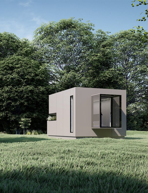 Una casa prefabricada de bolsillo para irte de camping con todo lujo y comodidad