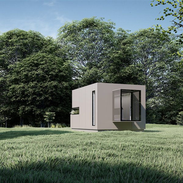 Una casa prefabricada de bolsillo para irte de camping con todo lujo y comodidad