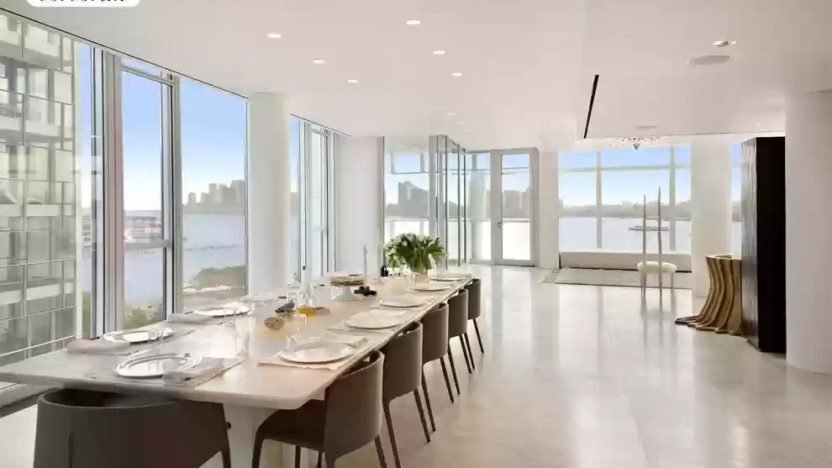 comedor casa de hugh jackman