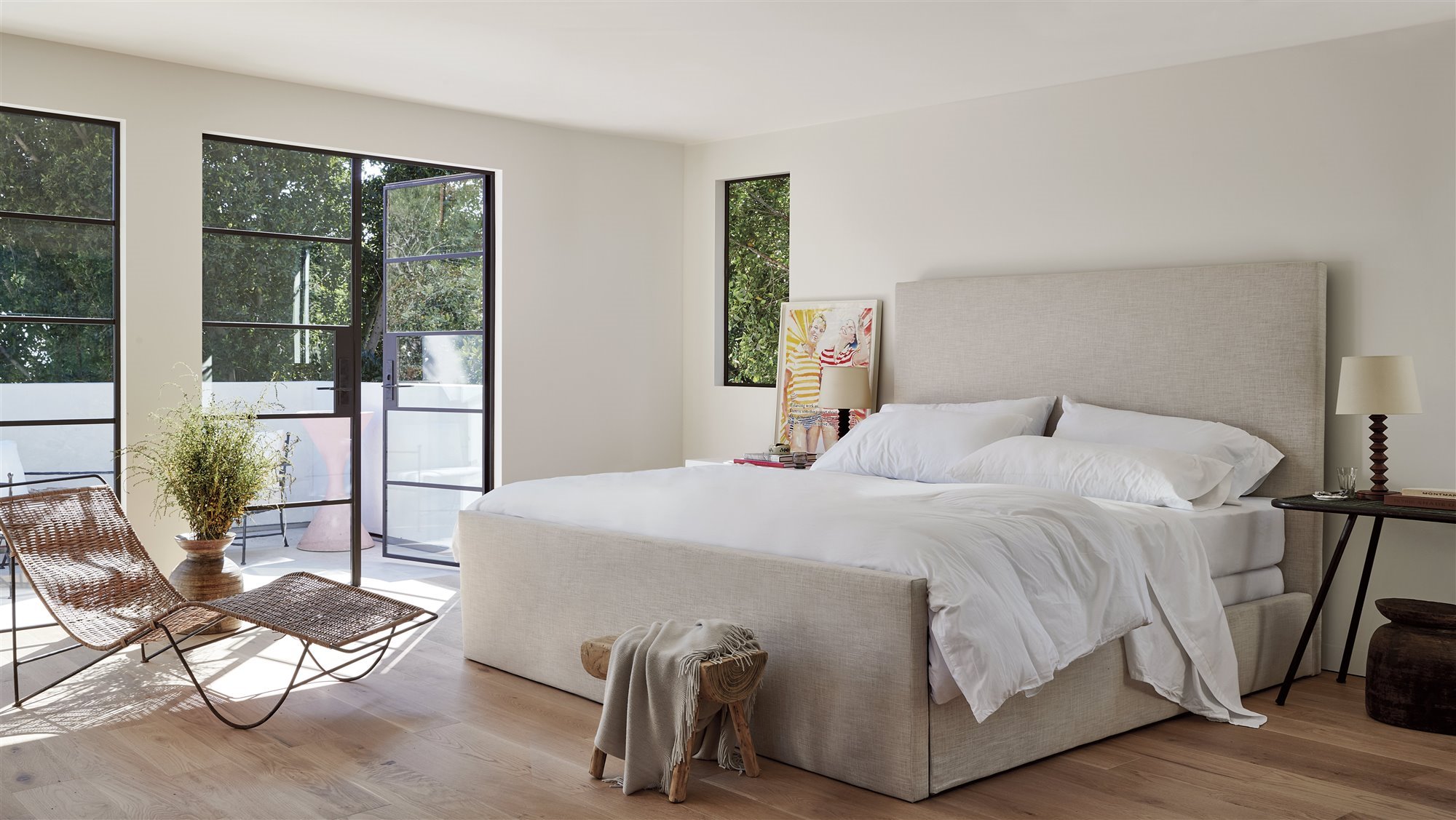 La casa de los Novogratz en Hollywood dormitorio