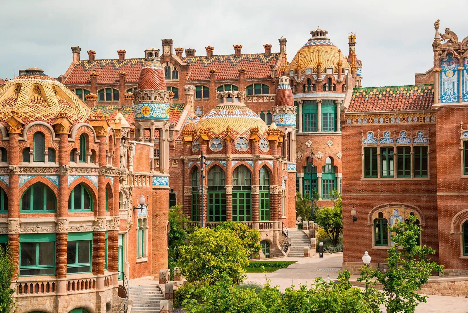 domenec i montaner. Hospital de Sant Pau 