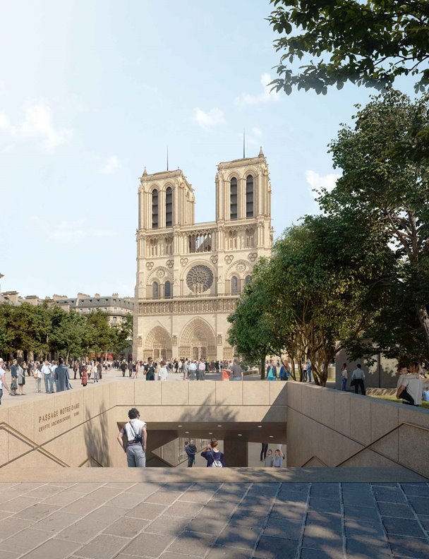 Ya sabemos cómo será el paisaje que rodeará Notre Dame tras su restauración