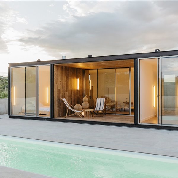 Una casa modular de 60 metros en La Rioja construida en solo 60 días