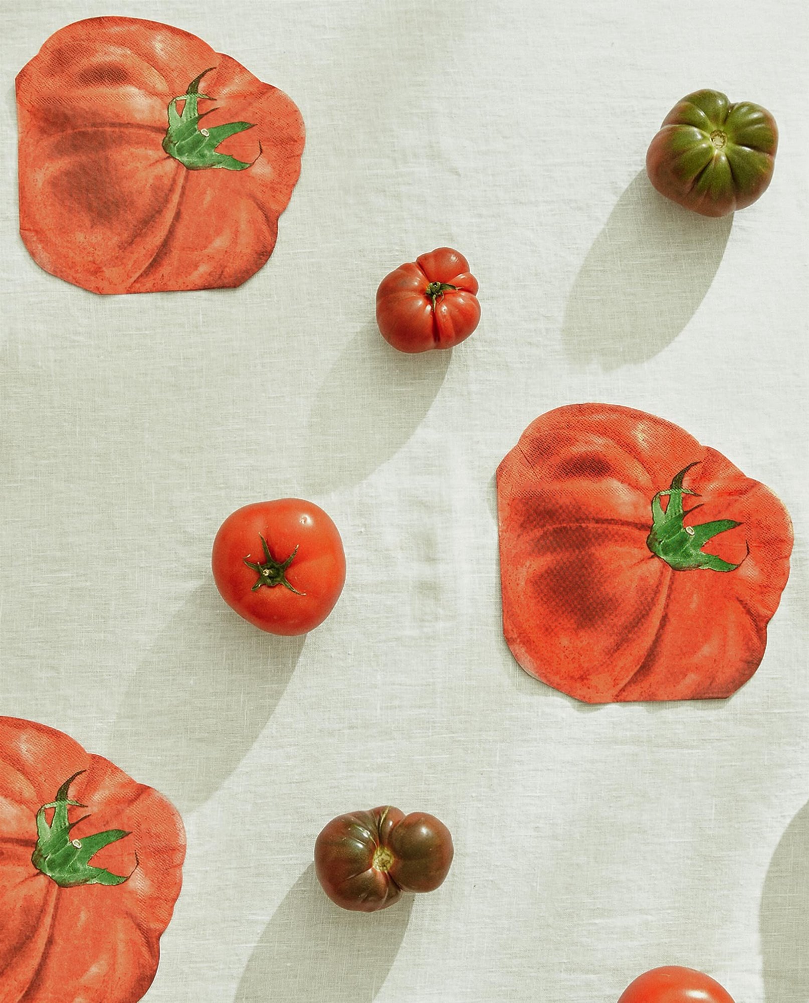 ZARA HOME. Servilletas con formas de verduras