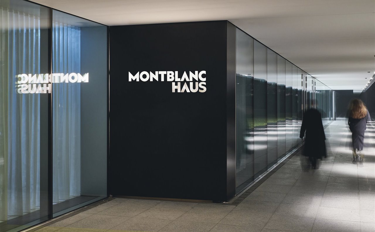 Entrada a la Montblanc Haus