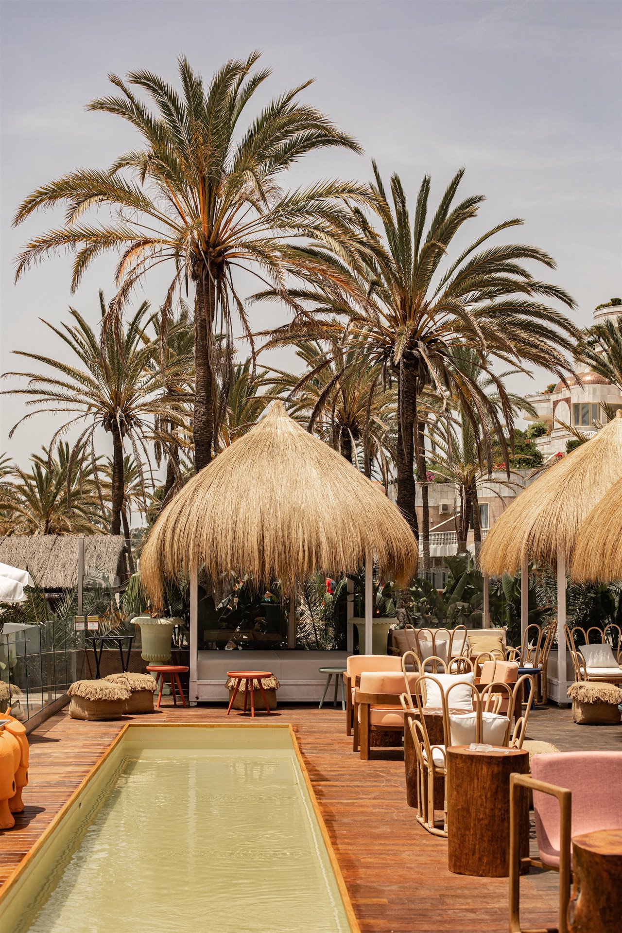 El exótico beach club de SLVJ Marbella