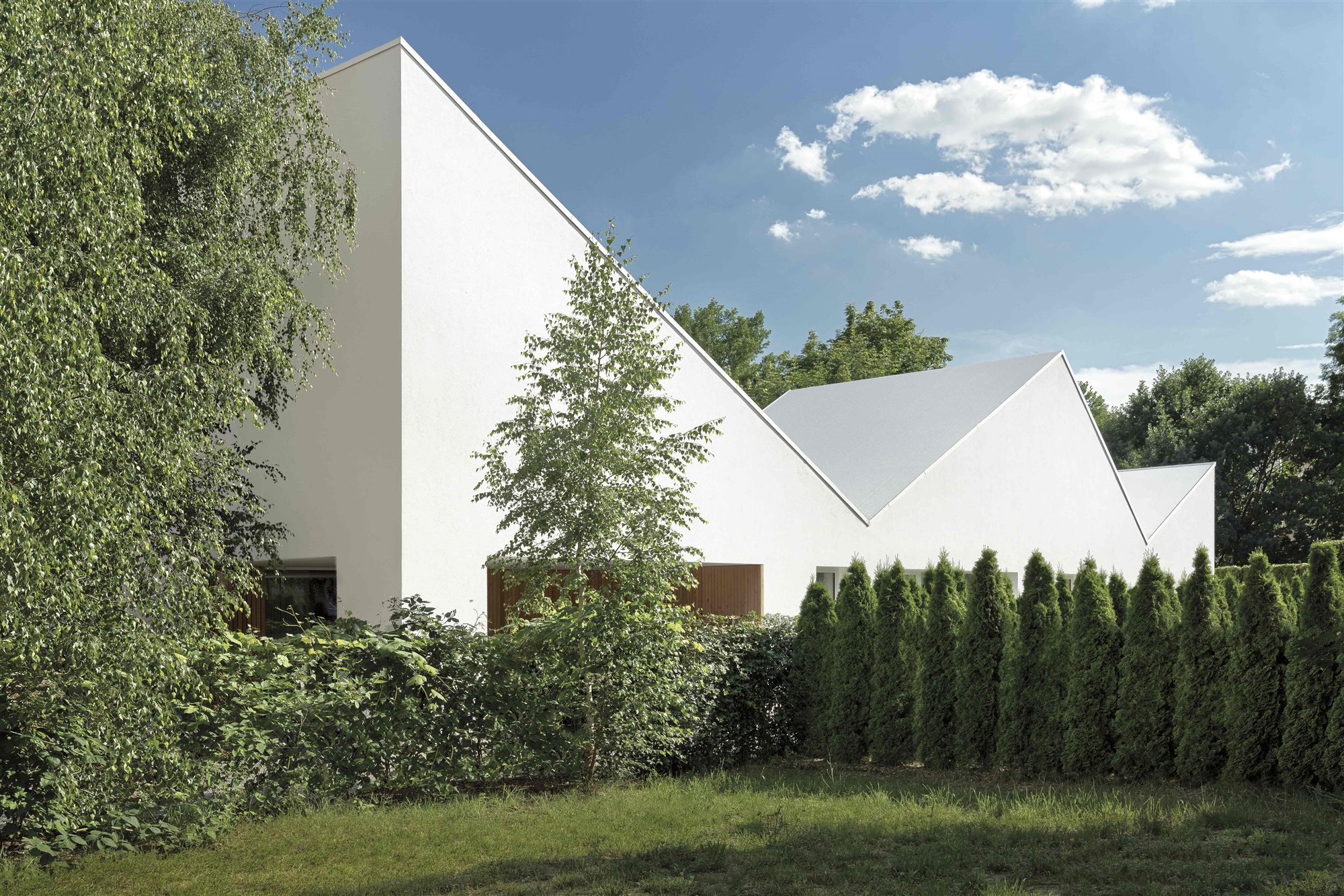 Casa Blanca en Polonia exterior