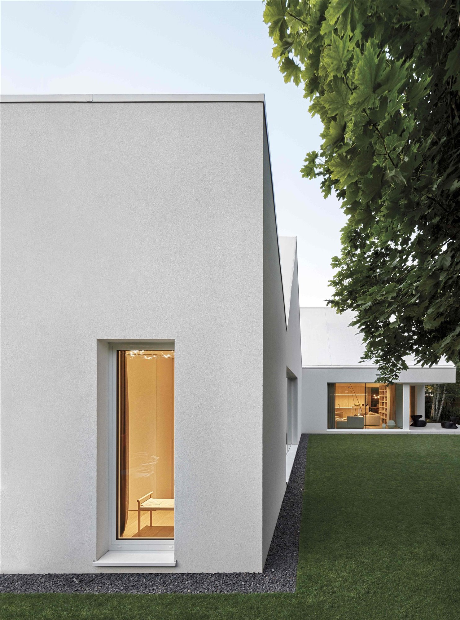 Casa Blanca en Polonia exterior